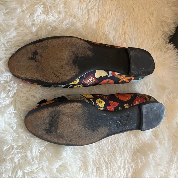 ‘Salvatore Ferragamo Stampa Fiera Scarf Animal Ballet Silk Print Flat - Picture 4 of 5